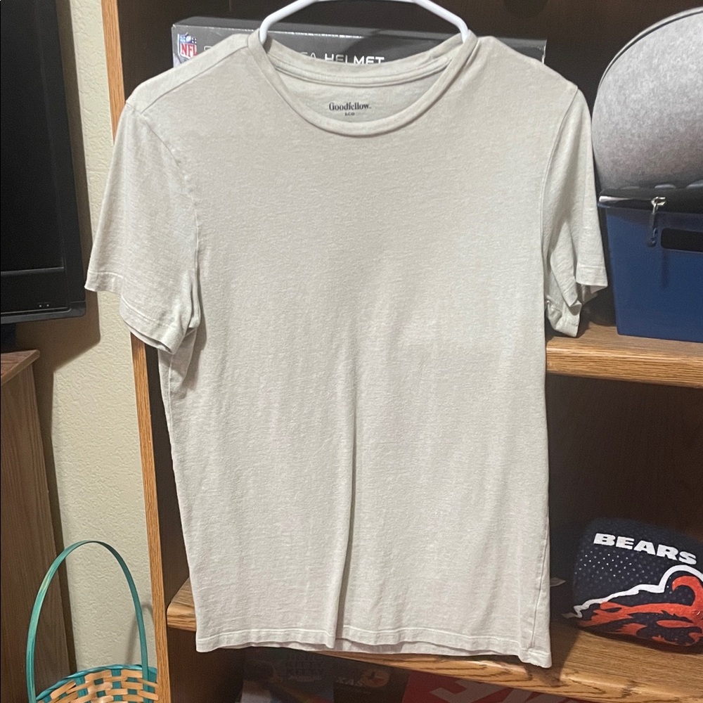 Goodfellow & Co Men's Light Tan Short Sleeve Tee